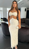 TAMARA KNIT CROCHET MAXI