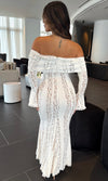 GRACIELA OFF-SHOULDER LACE MERMAID MAXI (WHITE)