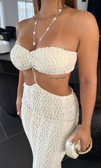 TAMARA KNIT CROCHET MAXI
