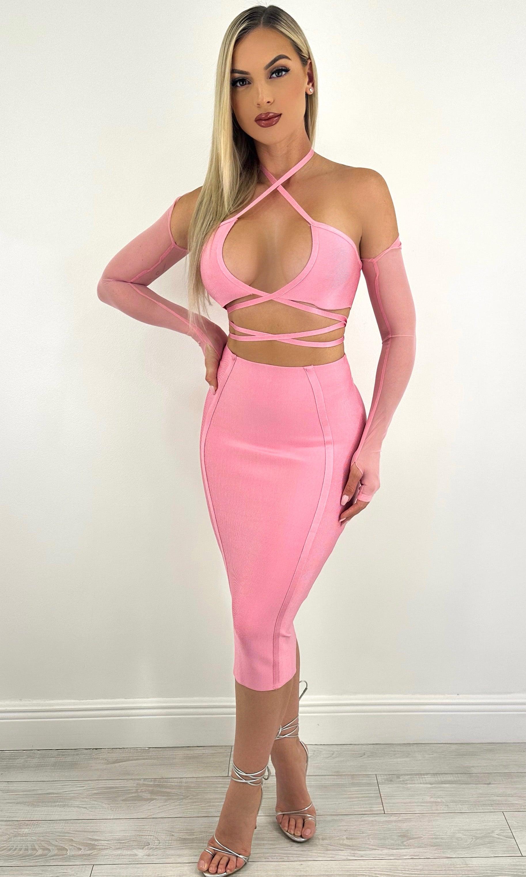 LAURIE 3-PIECE BANDAGE SET - Elite Styles Boutique