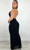 GEMA RHINESTONE MAXI DRESS