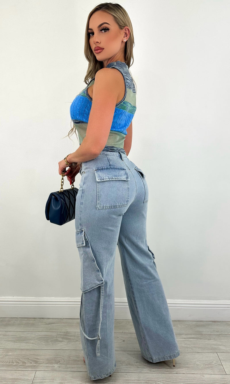 ARIELLE LOW RISE DENIMS