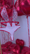 MI AMOR MESH TEDDY