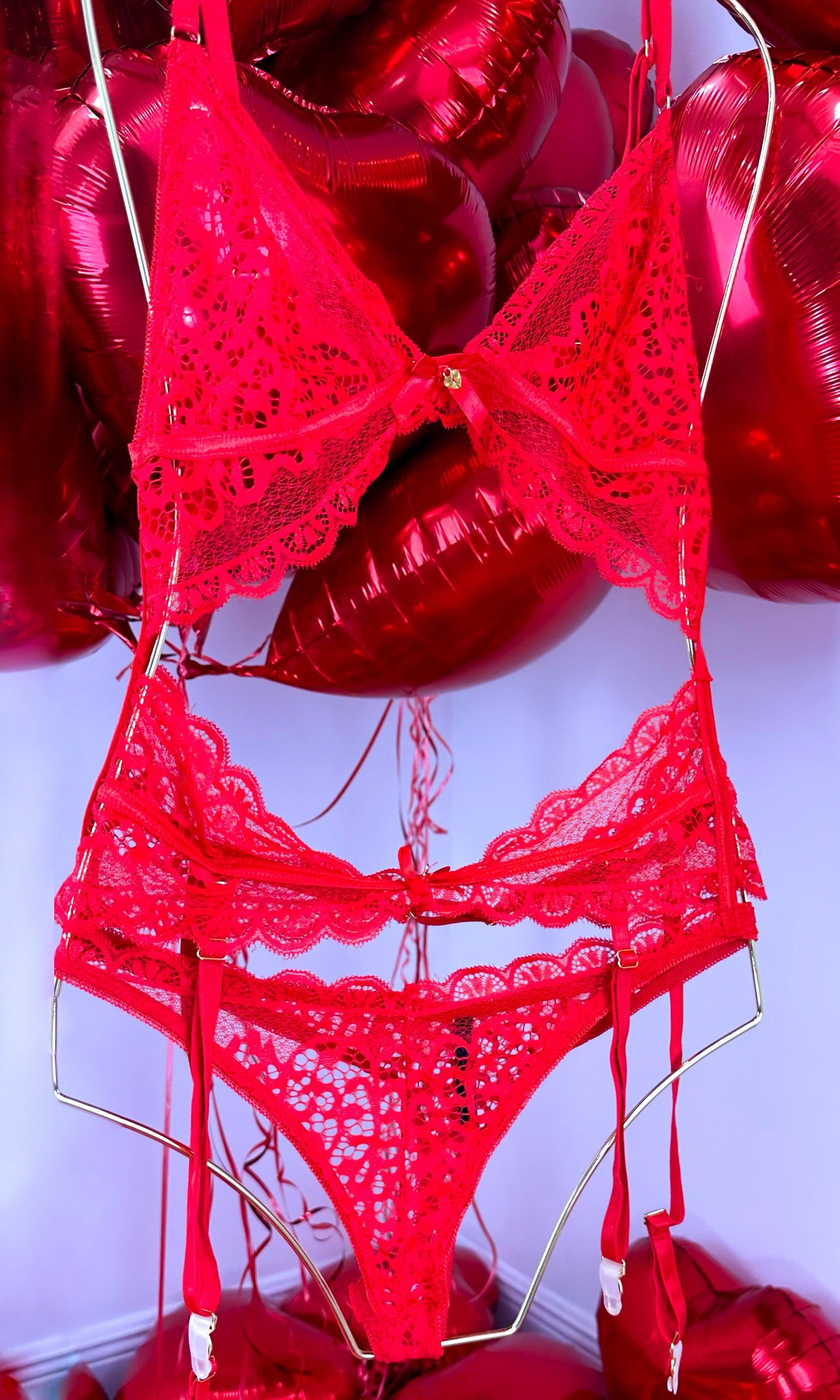 Sexy Red Lace Lingerie Teddy Elite Styles Boutique