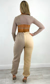 MELLY TWO-TONE SWEATPANTS - Elite Styles Boutique
